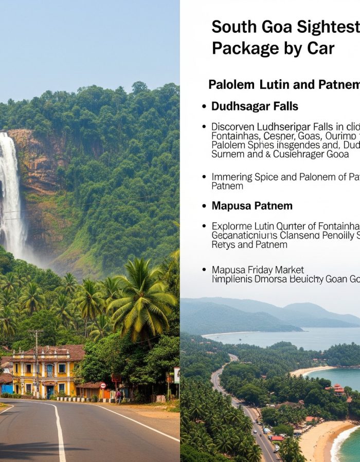 South Goa Sightseeing Package By Car
