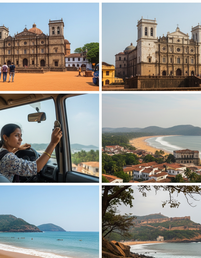 North Goa Sightseeing Package By Car